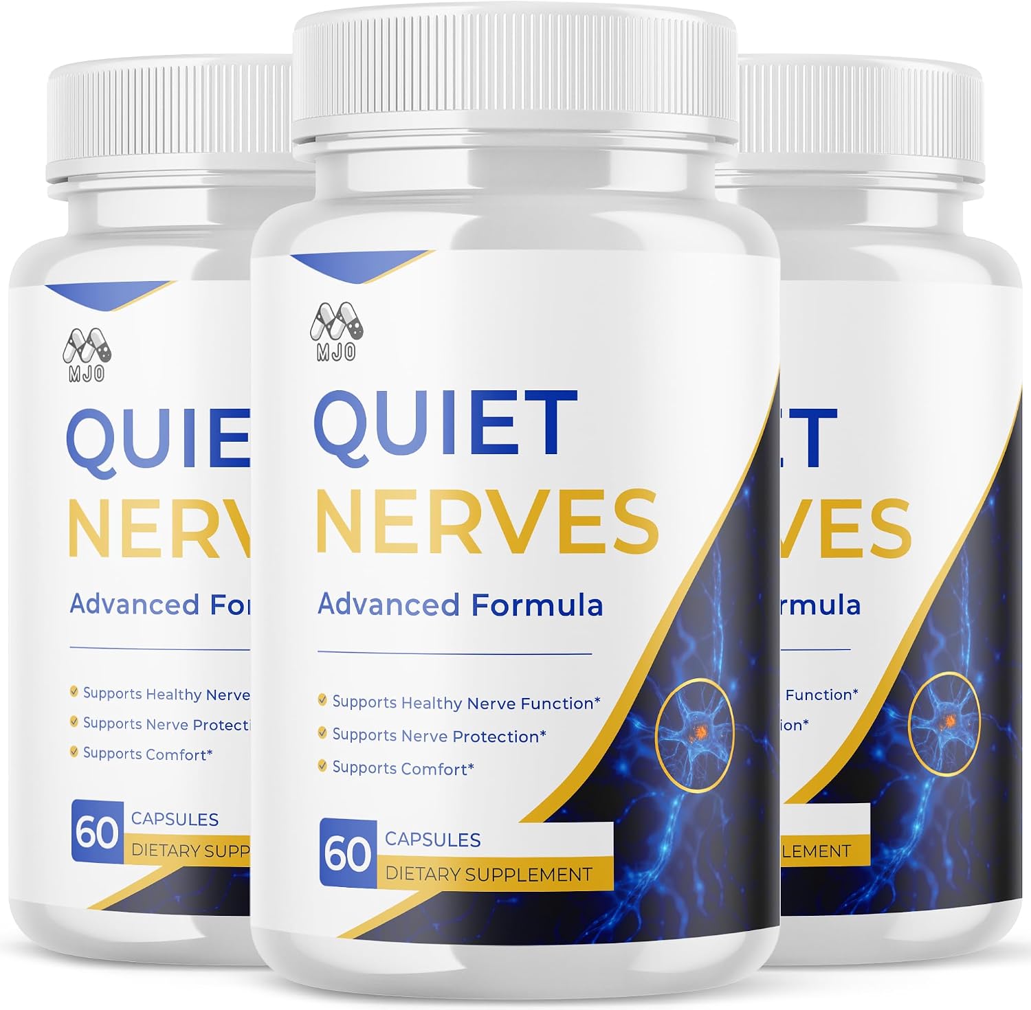 Quiet Nerves advanced formula three-bottle pack